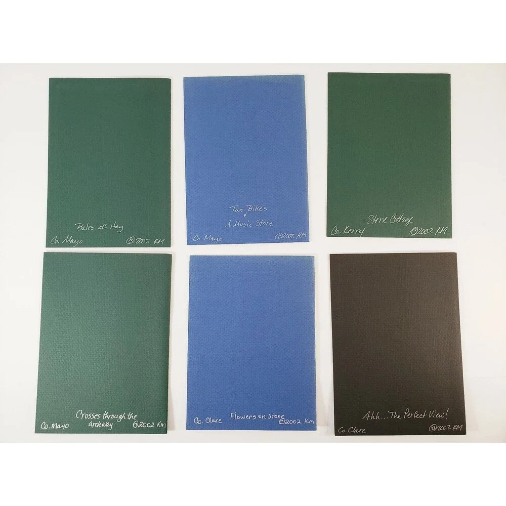 Irish Photography Blank Greeting Cards & Envelopes Set of 8 Souvenir Handmade